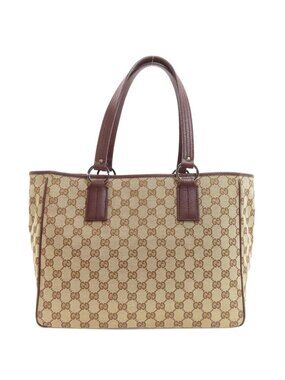 Gucci GG Pattern Tote Canvas